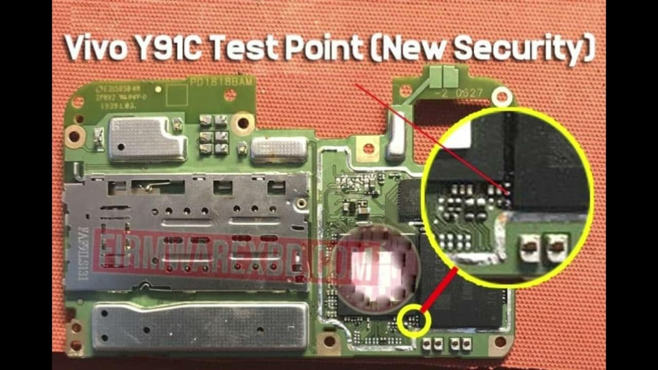 Vivo Y91C PD1818HF Test Point YouTube