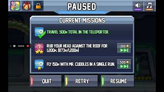Jetpack Joyride Mr. Cuddles Collect 3 Spin Tokens Noosa North Shore 4WD