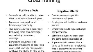 Cross Training Employees Presentation