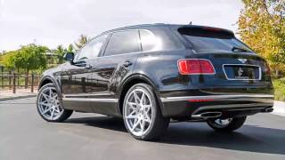 Rapper Ready Bentley Bentayga Poses On 24inc Custom Wheels
