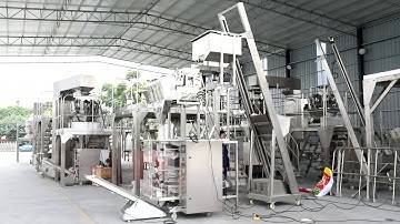 Baopack VP52BII Match with 14 Heads Combination Weigher for Packing Chips, Cornflakes
