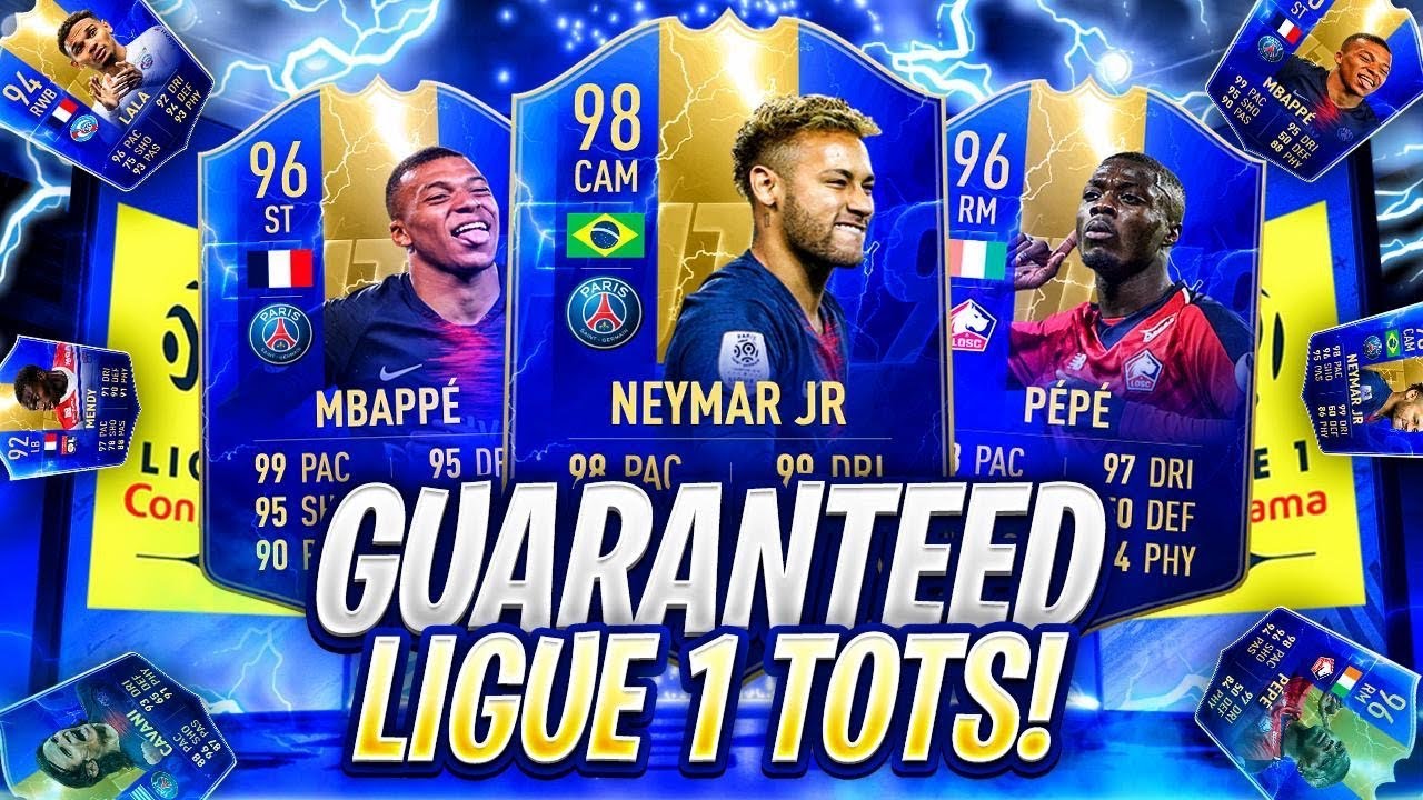 11 x GUARANTEED LIGUE 1 TOTS PACKS! FIFA 19 Ultimate Team