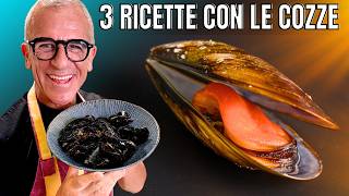 Prova queste 3 RICETTE CON LE COZZE invece di cucinarle sempre allo stesso modo! Chef Max Mariola