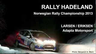 Rally Hadeland 2013: Adapta Motorsport - Larsen/Eriksen
The two Adapta Motorsport drivers Frank Tore Larsen and Torstein Eriksen finished 7th O/A at Rally Hadeland with their Larsen Motorsport run Ford Fiesta R2. Currently 4th in the Norwegian Championship after the first of seven rallies. Rally Hadeland 2013: Adapta Motorsport - Larsen/Eriksen