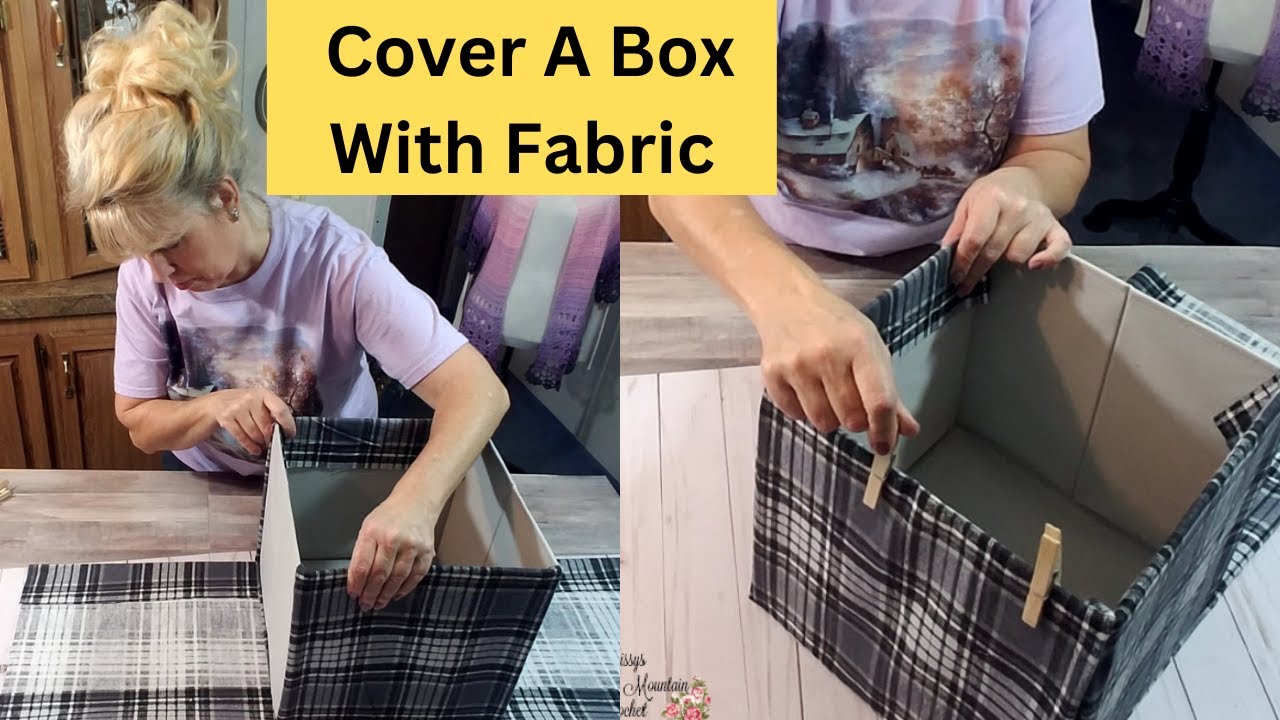 DIY Storage Bins  Free Collapsible Box Tutorial