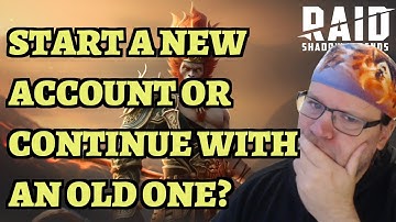 Should You Start a New RAID: Shadow Legends Account or Continue with an Old One?