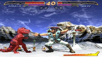 Primal Rage 2 [Arcade] - play as Meta Sinjin / Diablo