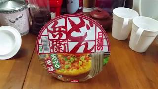 Nissin no Donbei Tempura Soba 日清のどん兵衛 天ぷらそば Instant Bowl Noodles