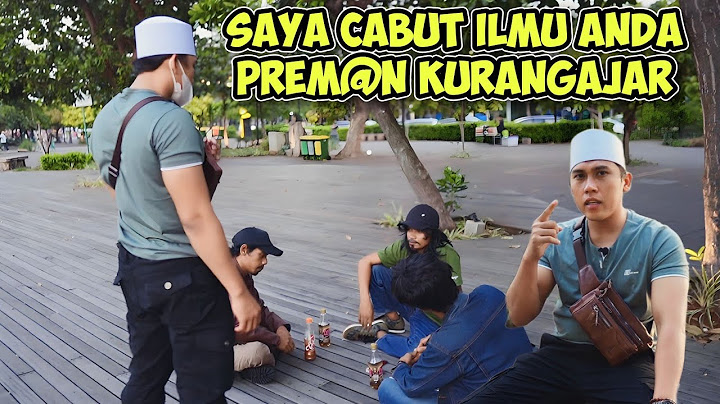 USTAD NASIHIN MENCABUT ILMU  PREMAN ILMU KEBAL DITEMPAT UMUM