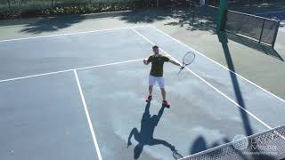 Just a Day on the Tennis Court with Friends... and a Drone! Just a Day on the Tennis Court with Friends... and a Drone!