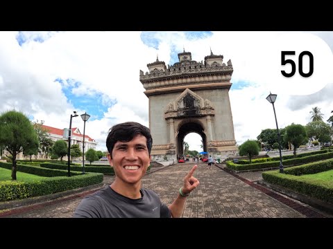 Из Таиланда в Лаос. Вьентьян. Кругосветка 50. ??