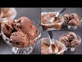 No cream no condensed milk chocolate ice cream recipe  soft  delicious chocolate ice cream recipe