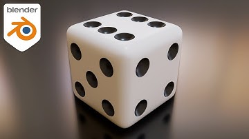 How to Model a Dice | Step-by-Step Blender Tutorial