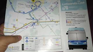 LaGuardia Bus Map Brochures and the LaGuardia Link Q70 SBS Bus Schedule.