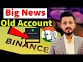 Big newsbinance old user account  binance news today  bitcoin halving news today  delta exchange