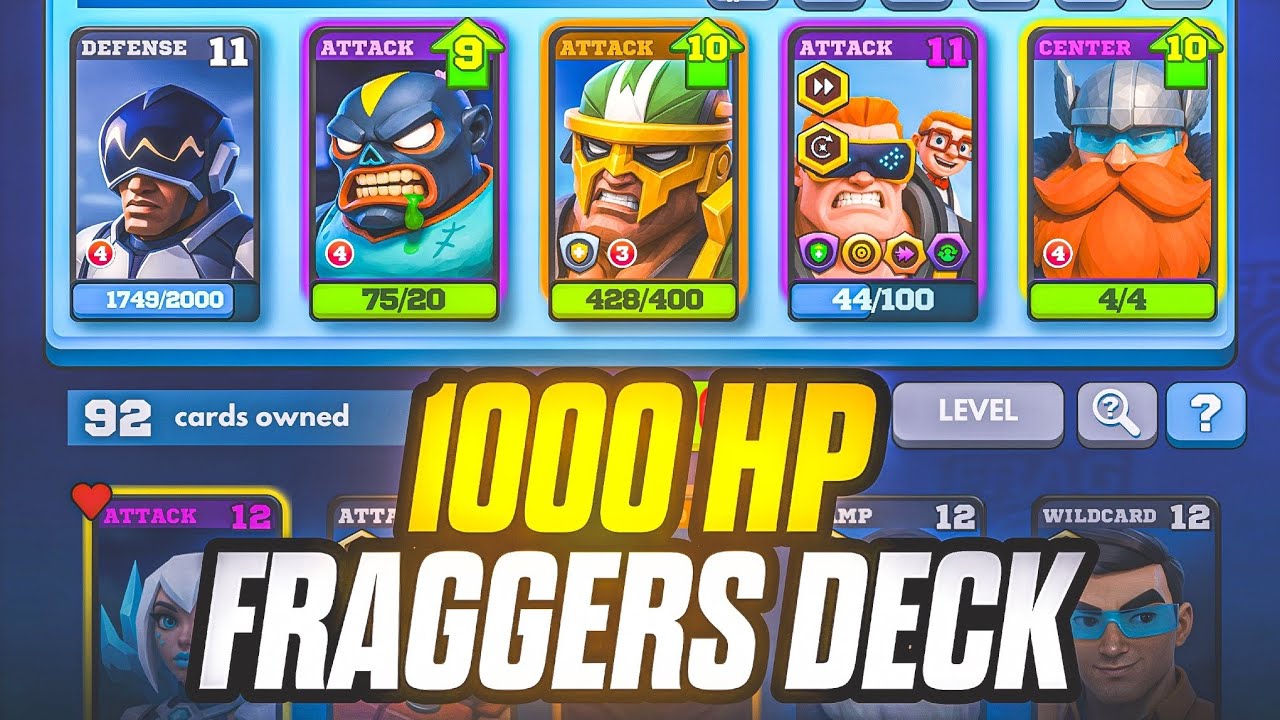 I tried 1000+ HP FRAGGERS DECK - Frag Pro Shooter 🤯