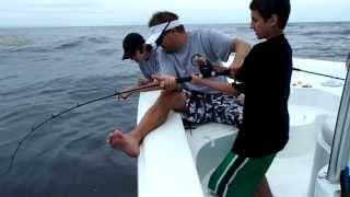 Fishing out of freeport, texas on red snapper opening weekend. got a
bit rough when the storm hit, but dodged it radar. 17 people were
rescued by ...
