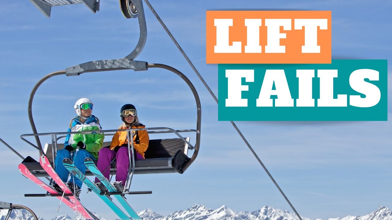 Best of Funny Ski Lift Fails 🎿 Ultimate Compilation DailyBoardClips