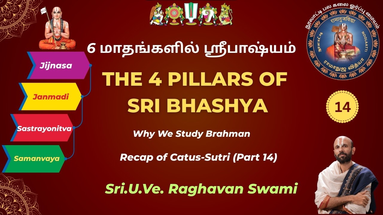 Sribhashyam Saram Part 14 | Recap of Catus-Sutri | The Four Pillars of Vedanta