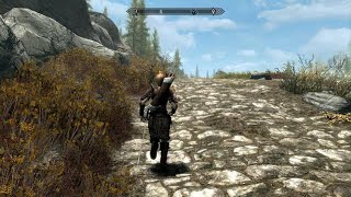 Skyrim. Cyclone shout is too much fun