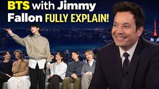 BTS on Jimmy Fallon Was CHAOTIC 😂|V’s Answer About Jungkook Brok the Internet|#jimmyfallon #taekook