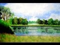 CÓMO PINTAR UN PAISAJE CON ACUARELAS / PINTANDO UN LAGO