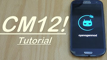 How to: Get CyanogenMod 12 Unoffical on your Galaxy S3! Android 5.0.2