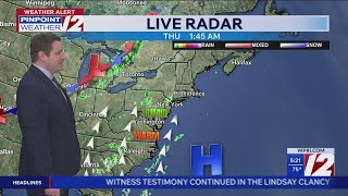 WPRI 12 Weather Forecast 8/6/26: Heat Advisory Issued; High Humidity Next Few Days