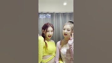 ITZY ChaLiYu 🖤 Tiktok Break Ice challenge