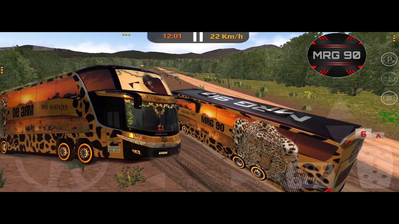 World Bus Driving simulator / for Marcopolo Bus Off Roading