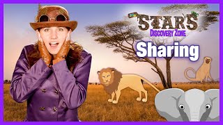 🌟 #3 Learning to Share! | Star’s Discovery Zone | Fun with African Animal Friends #sharing