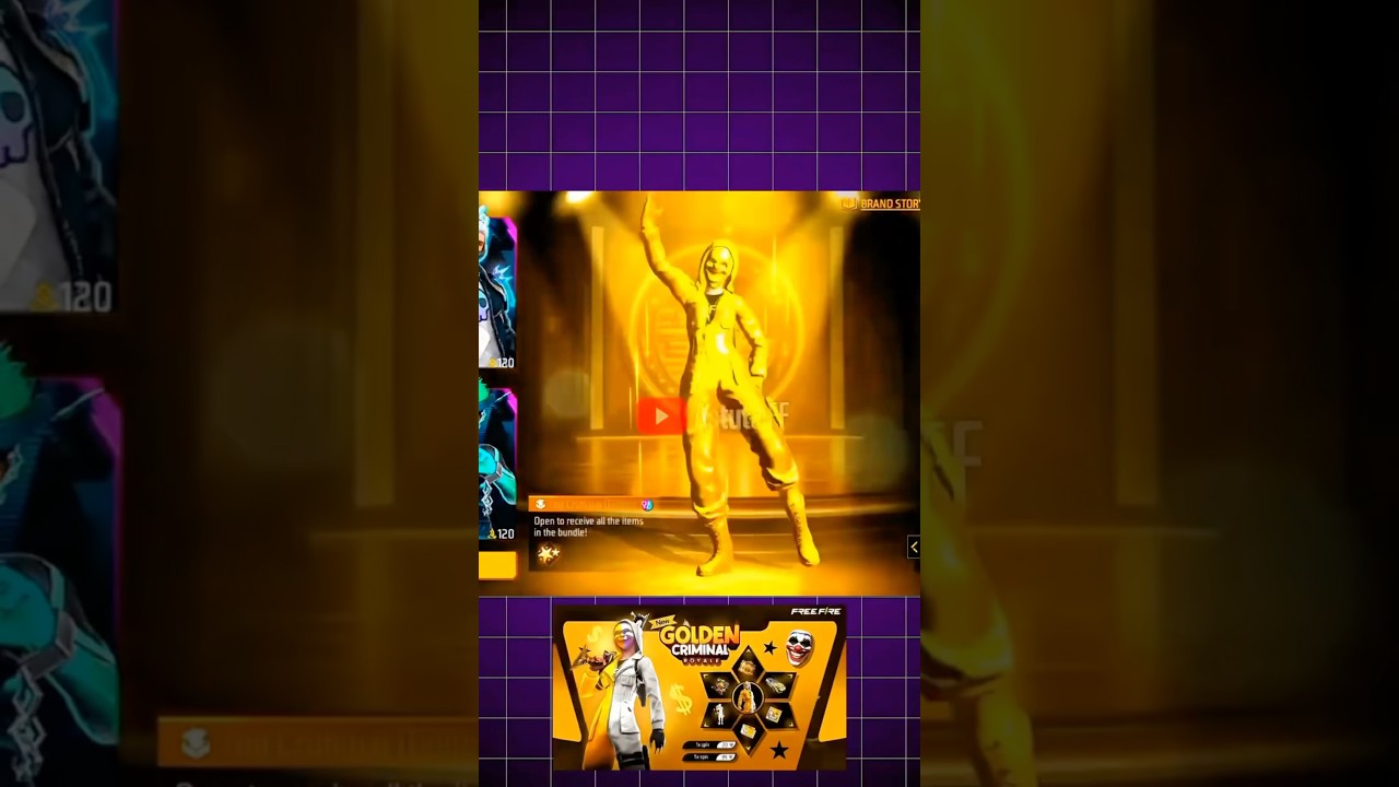 Golden Criminal Free Rewards 🤯🔥 [71/365] 