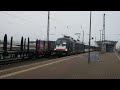 Eisenbahnverkehr in Witten HBF Mit Br 111 182 427 3429 422 462 411 185 147 187 146 152 189