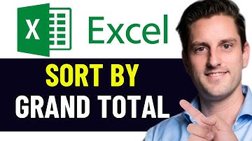 HOW TO SORT GRAND TOTAL IN PIVOT TABLE 2025! (FULL GUIDE)