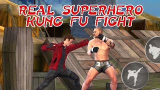 Real Superhero: Kung Fu Fight Champion Gameplay Android screenshot 1
