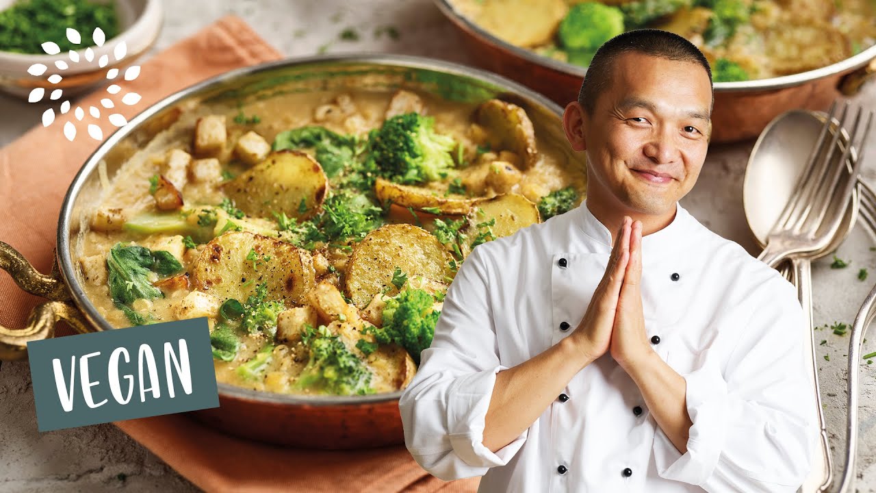 Linsen Dal mit Brokkoli - schnell & einfach [Rezept] - Vegan