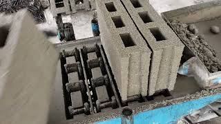 Making more cement blocks.