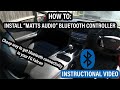 | How To Install a Matts Audio Bluetooth Controller in an FG Falcon |