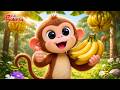 Chanson du petit singe joueur -  Playful Little Monkey Song |  Nursery Rhymes for Kids