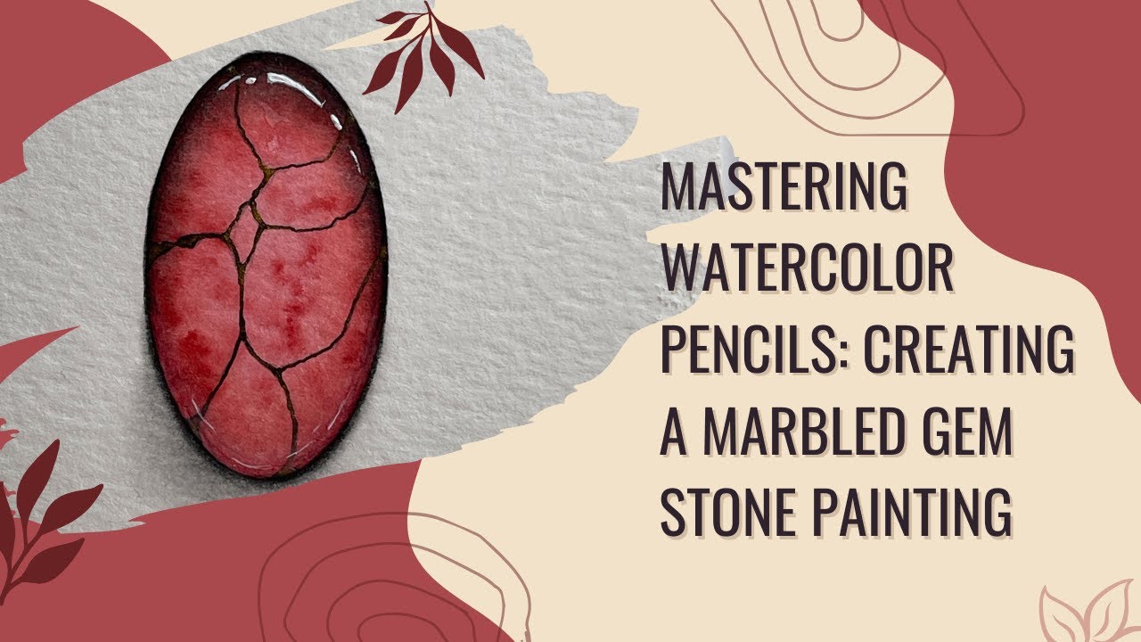 Easy Watercolor Pencil Techniques: Simple Beginner Artist Project