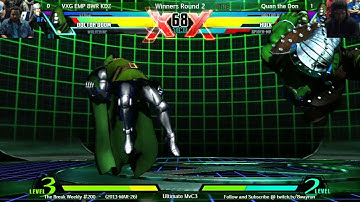 The Break #200 - UMvC3 W2 - VXG EMP 8WR KDZ VS Quan the Don