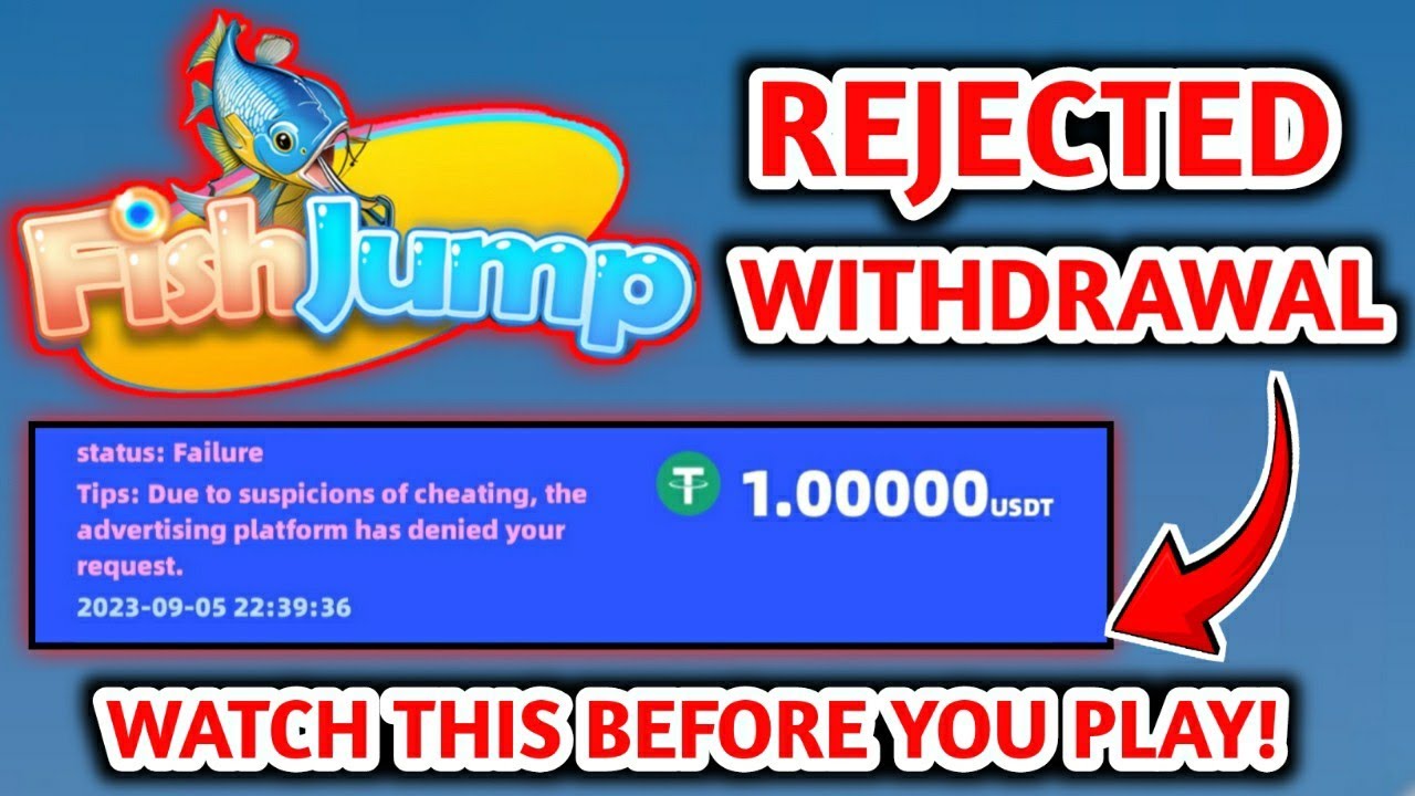FISH JUMP APP REJECTED WITHDRAWAL STILL PAYING OR NOT? WATCH THIS