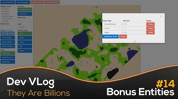 [Dev VLog] They Are Billions | Level Editor | Bonus Entities | v1.12