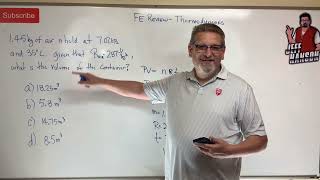 FE Review: Thermodynamics Problem 1