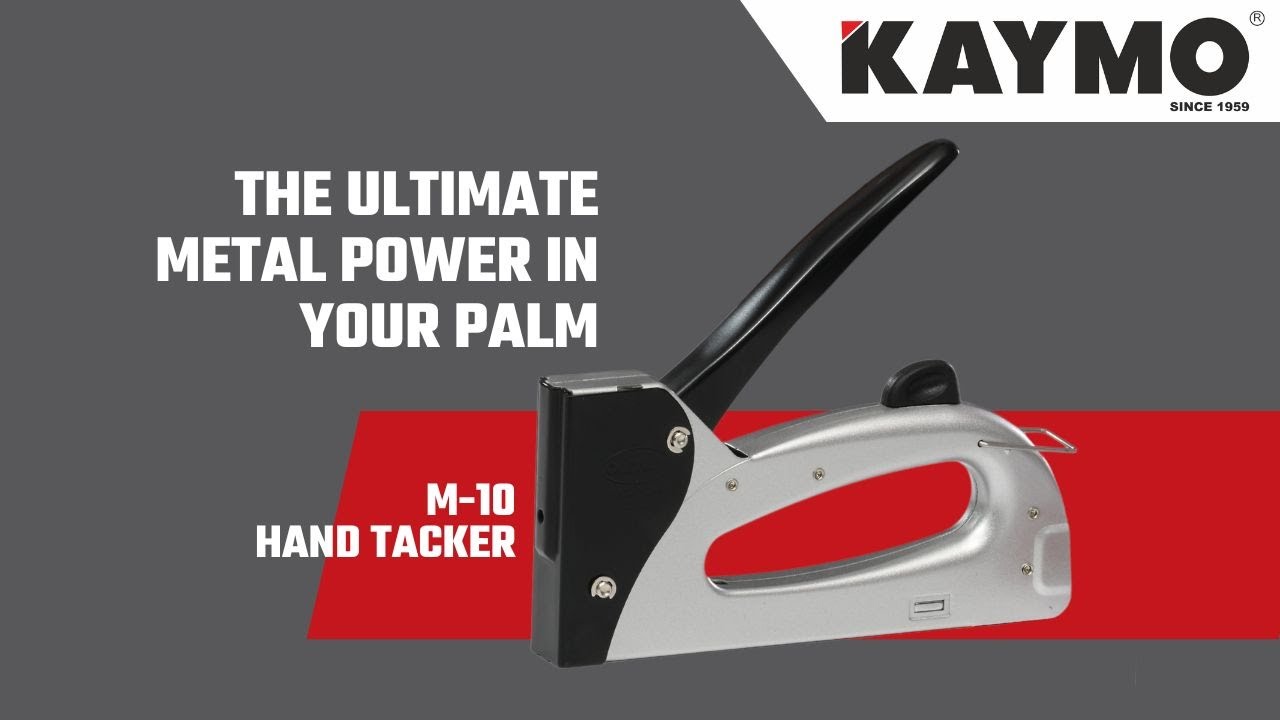 KAYMO HAND TACKER M10.mp4