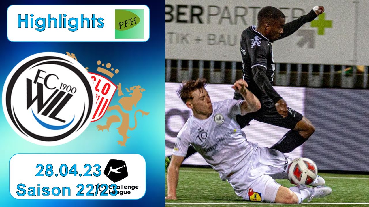 Highlights FC Wil vs FC Stade - Lausanne - Ouchy (28.04.2023)