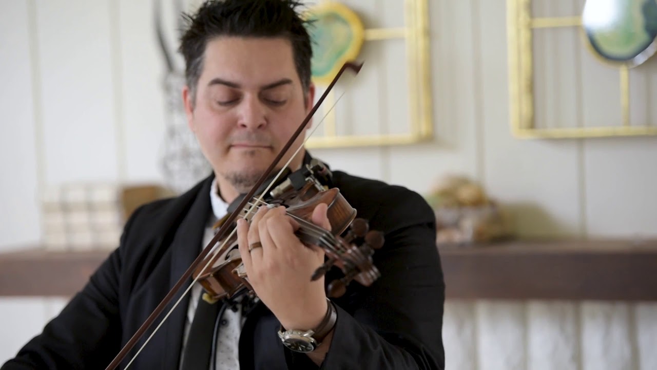 Violin and guitar performance of All of Me by John Legend
