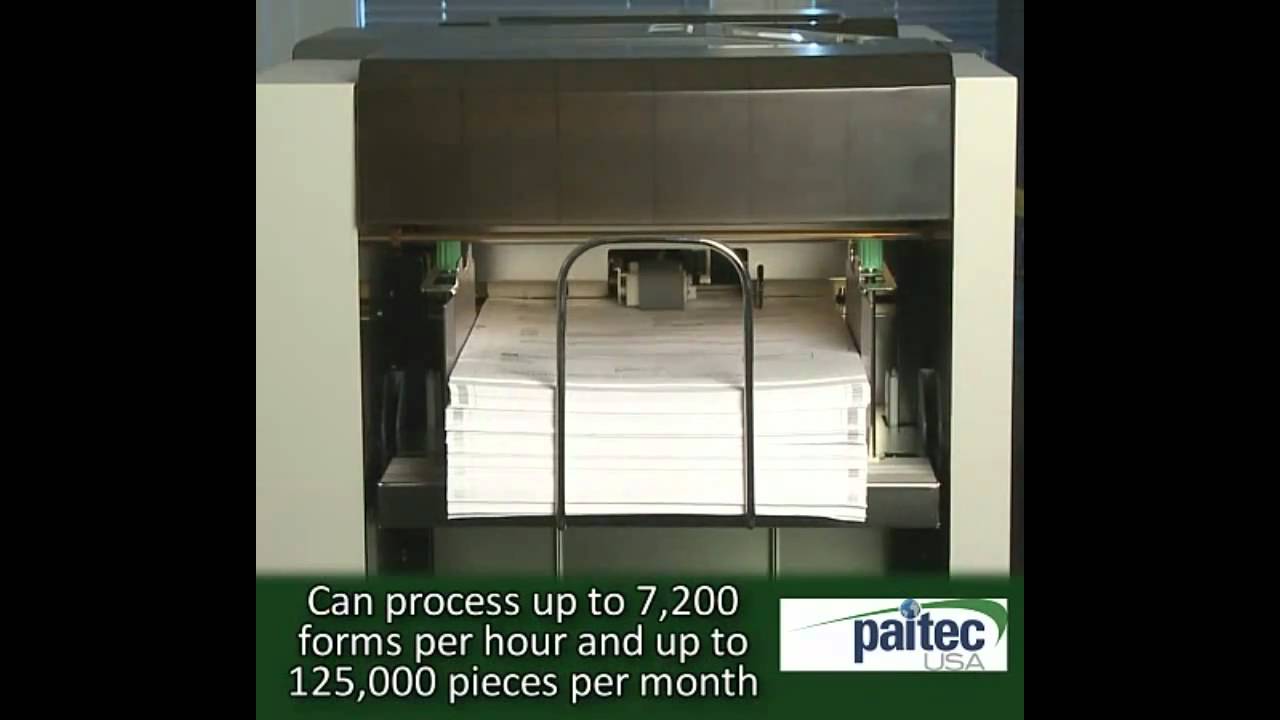 Paitec ES7000 Desktop Folder and Pressure Sealer Demo Video