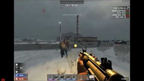 7 days to die alpha 15 very high spawn , always run pt3