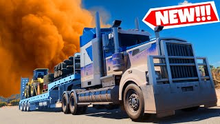 Driving a DIESEL TRUCK Through a Massive Sandstorm! (Truck World: Australia) screenshot 5